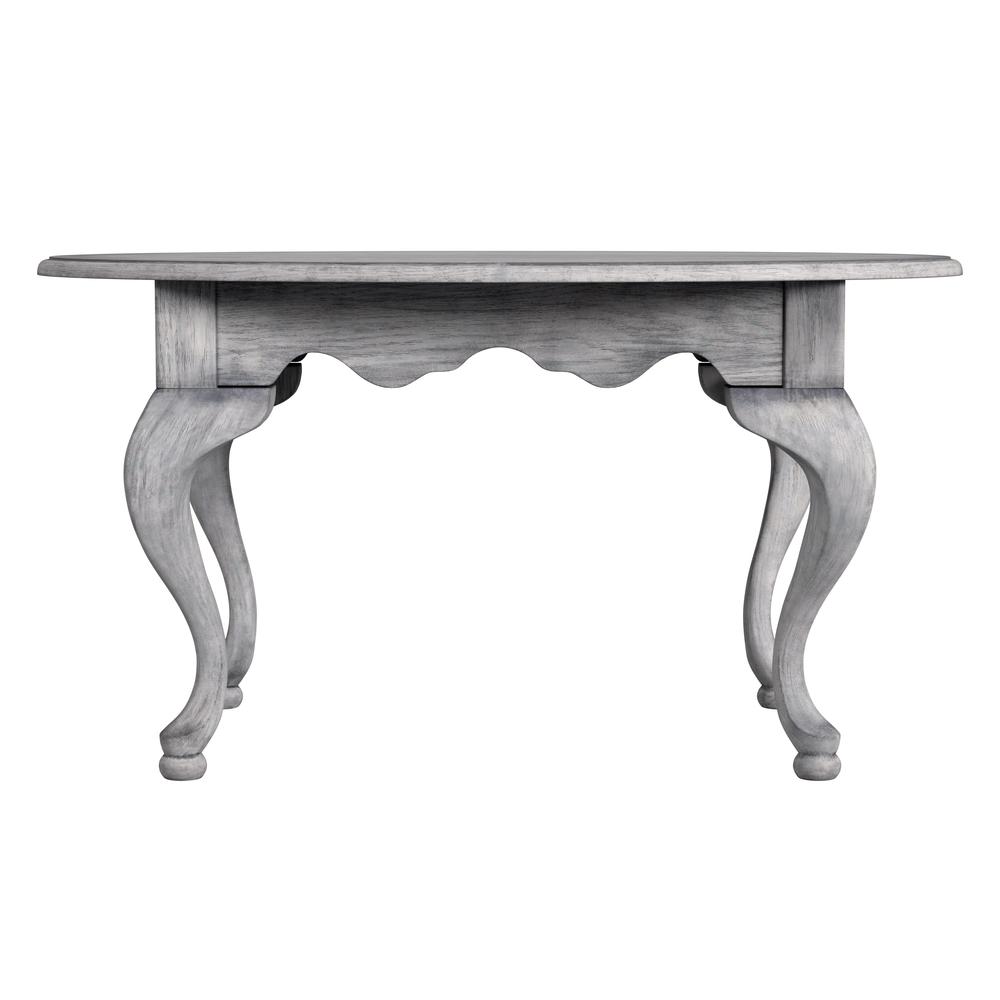 Grace Oval 4 Legs Coffee Table, Gray