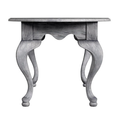 Grace Oval 4 Legs Coffee Table, Gray