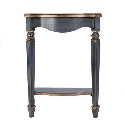 Cheshire 22 in. W Wood Ballerina Console Table, Pastel Blue