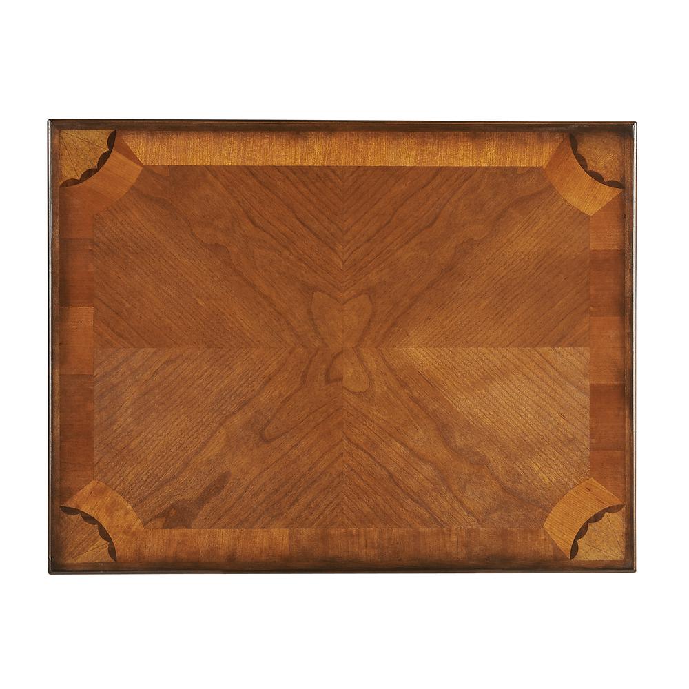 Grace End Table, Medium Brown