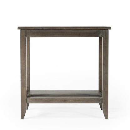 Irvine Dusty Trail Side Table, Medium Brown