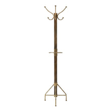 Freestanding Coat Rack with Hooks, Transitional Hall Tree for the Entryway