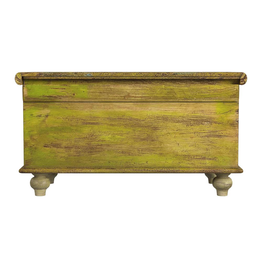 Mesa Carved Wood Trunk Coffee Table, Assorted