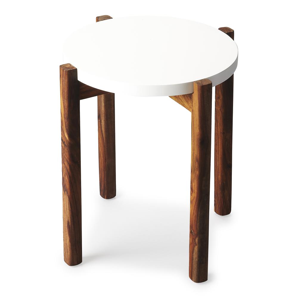 Del Mar Contemporary Side Table, Multi-Color
