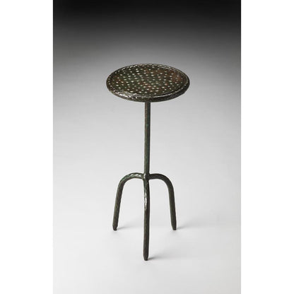 Founders Iron Side Table, Bronze, Gray, Silver