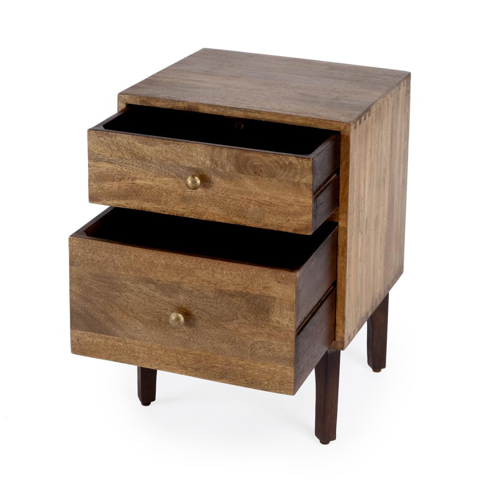 Nuance Loft End Table, Light Brown
