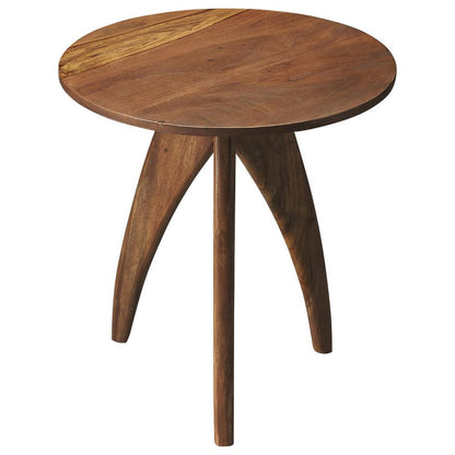 Lautner Modern Side Table, Light Brown