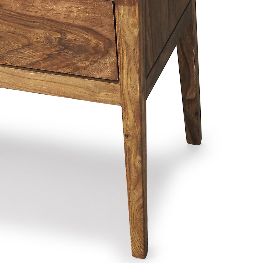 Stockholm Modern Side Table, Light Brown