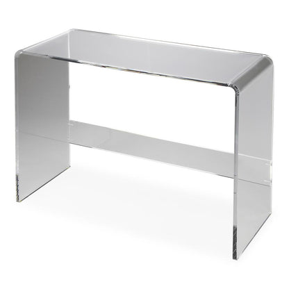 Crystal Clear Acrylic Console Table, Clear