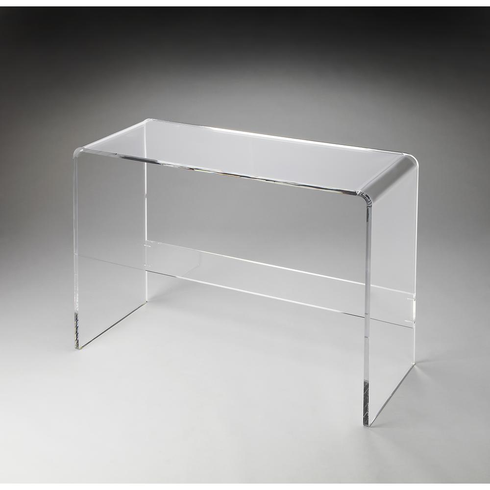 Crystal Clear Acrylic Console Table, Clear