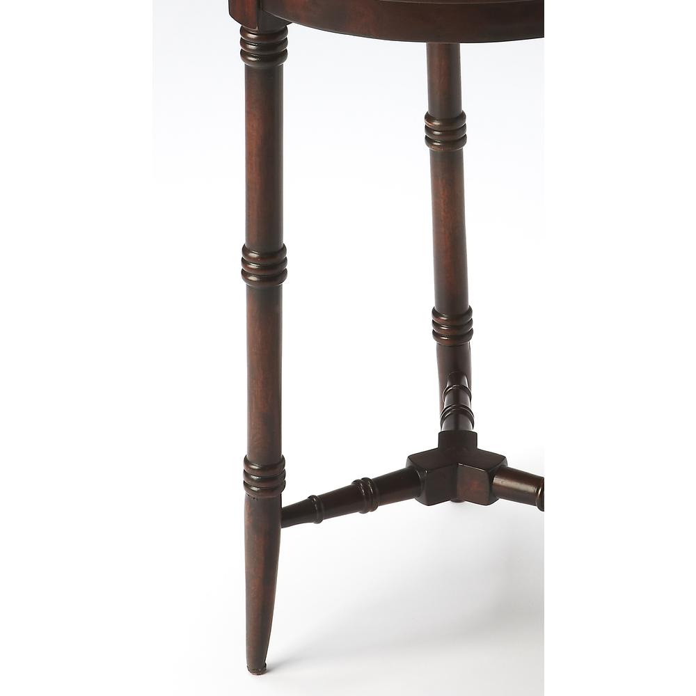 Isla Side Table, Dark Brown