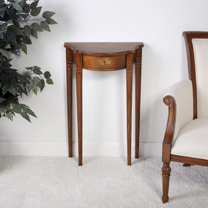 Chester Console Table, Medium Brown