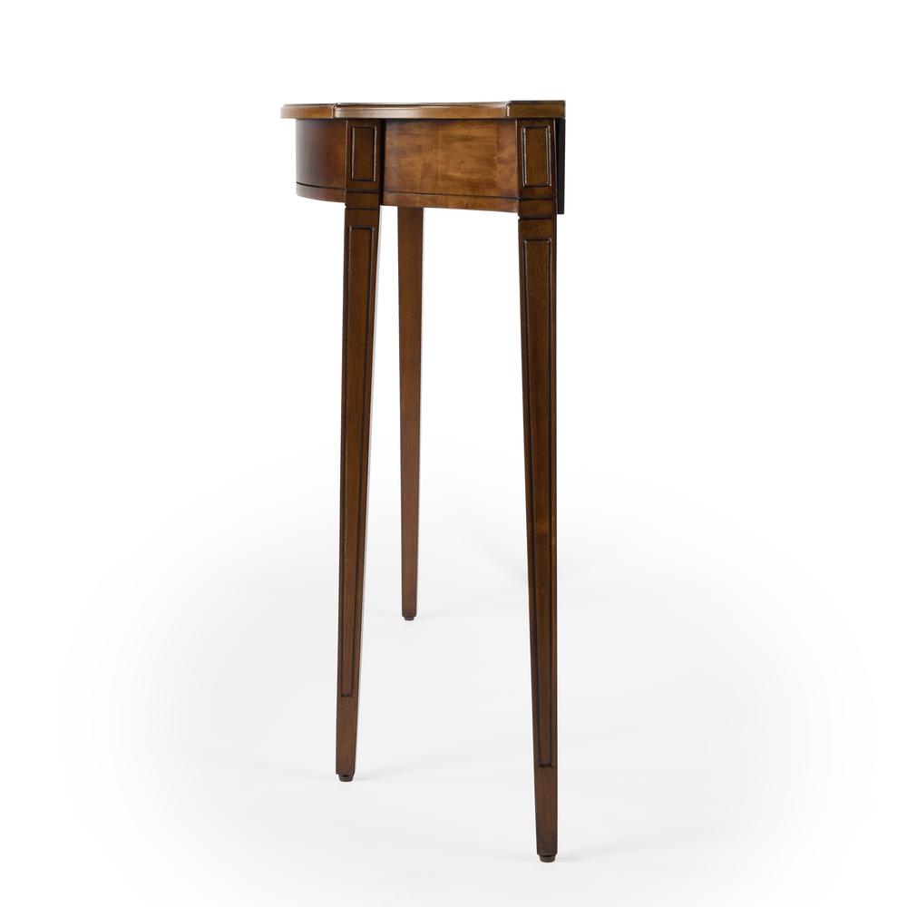 Chester 54" Console Table, Medium Brown