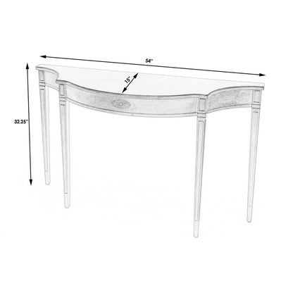Chester 54" Console Table, Beige