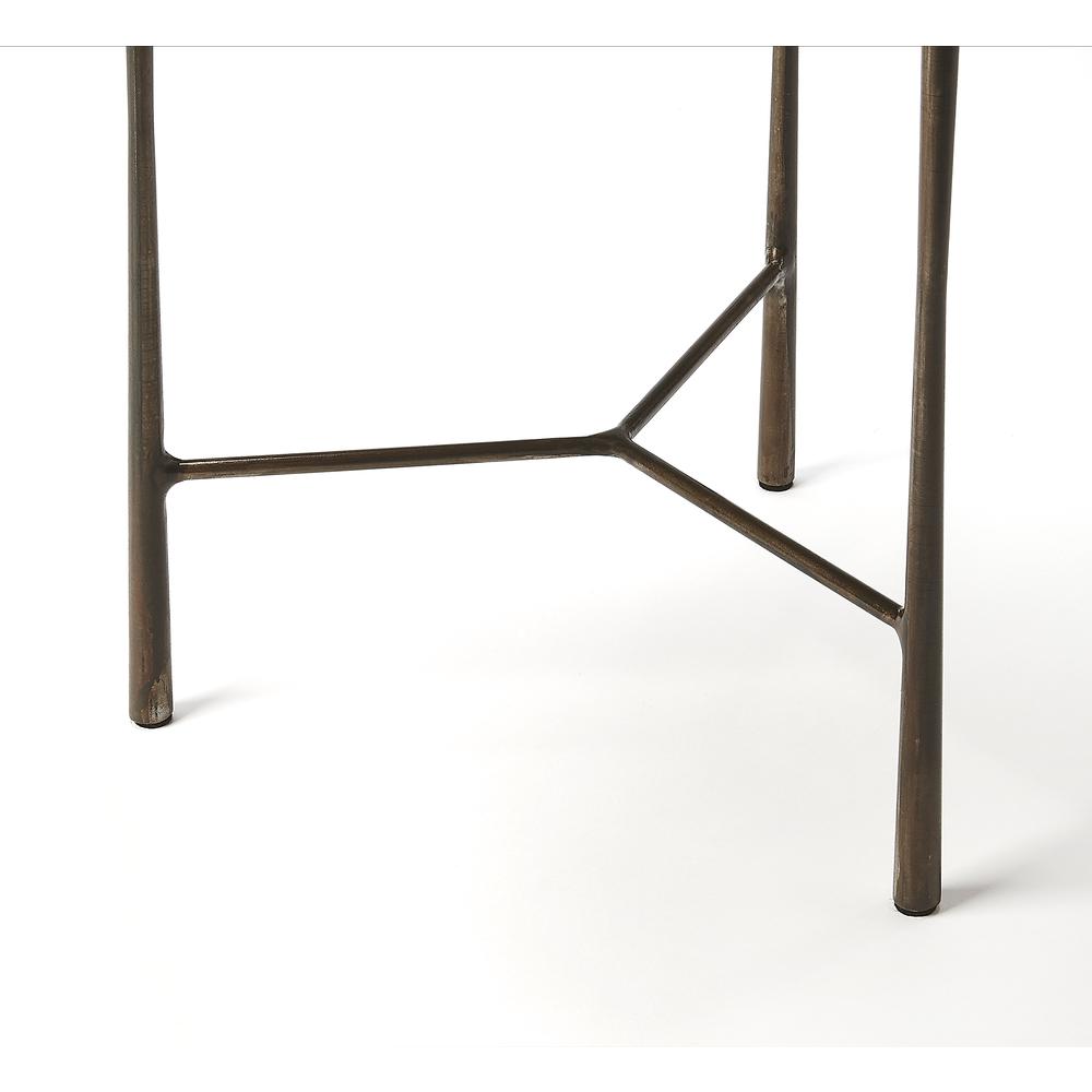 Brisbane Live Edge Side Table, Multi-Color