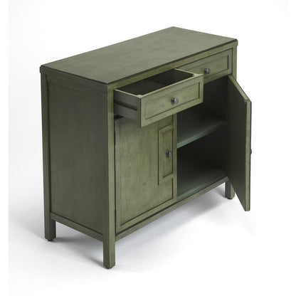 Imperial Wood Accent Cabinet, Green