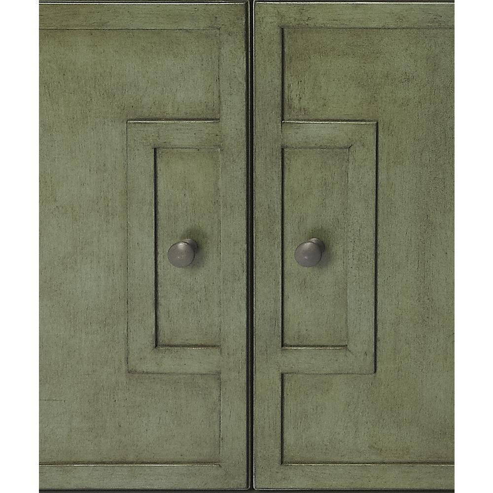 Imperial Wood Accent Cabinet, Green
