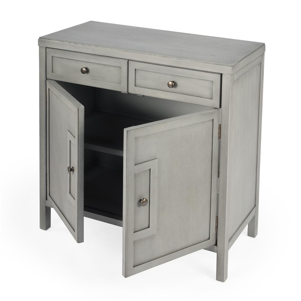 Imperial Wood Accent Cabinet, Gray