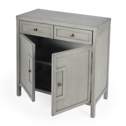 Imperial Wood Accent Cabinet, Gray
