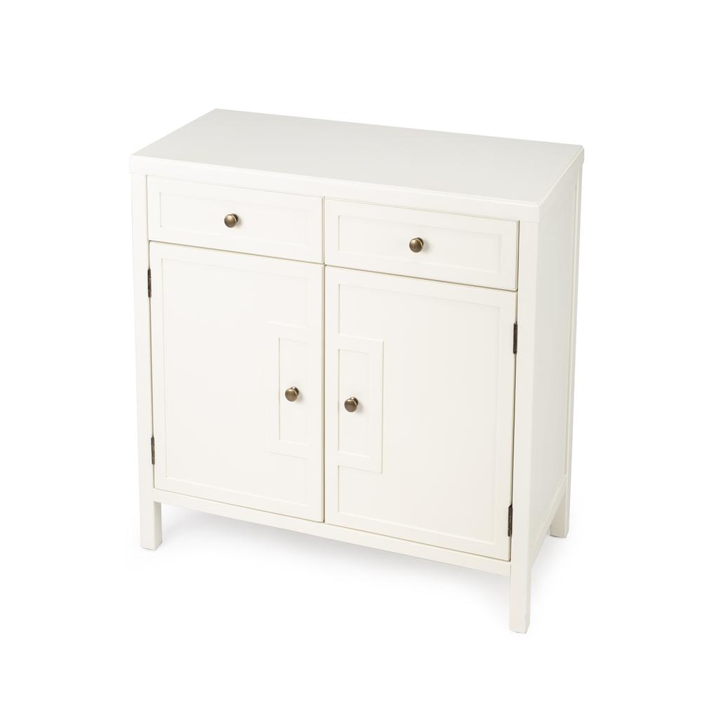 Imperial Wood Accent Cabinet, White