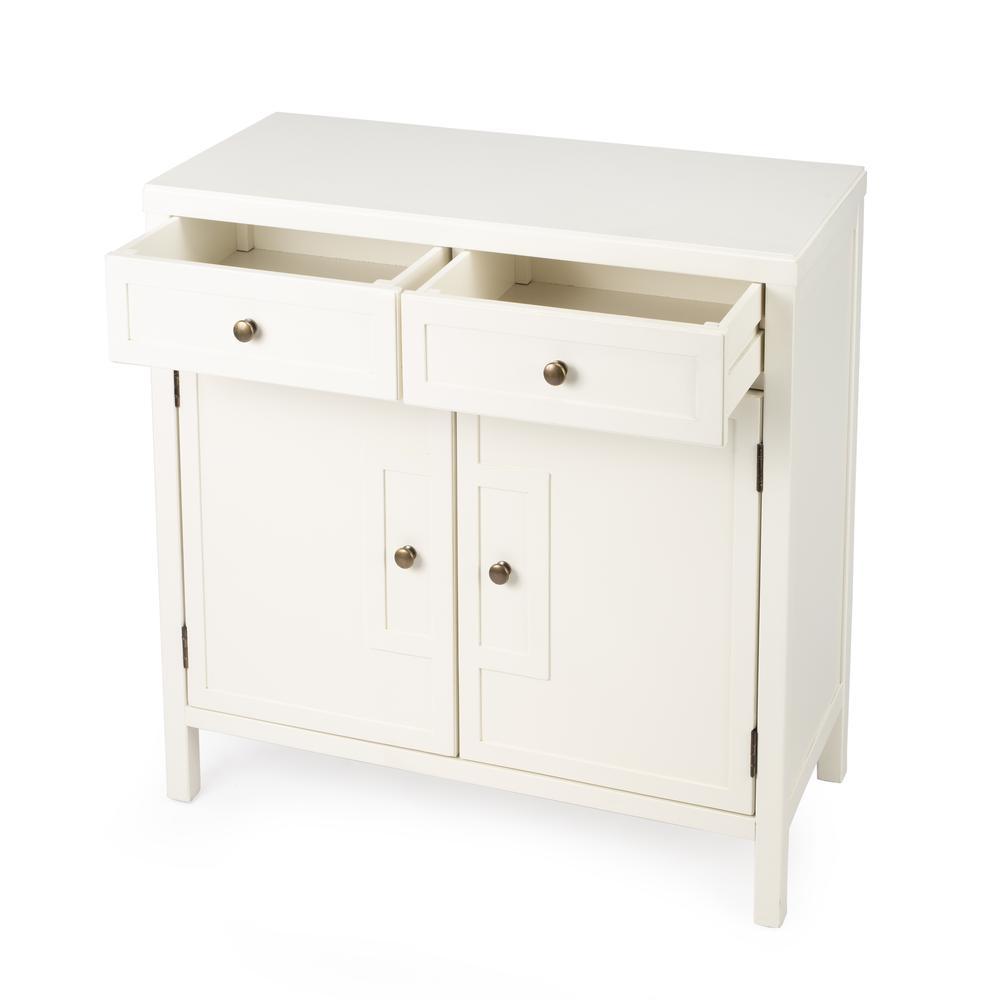 Imperial Wood Accent Cabinet, White