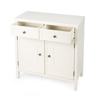 Imperial Wood Accent Cabinet, White