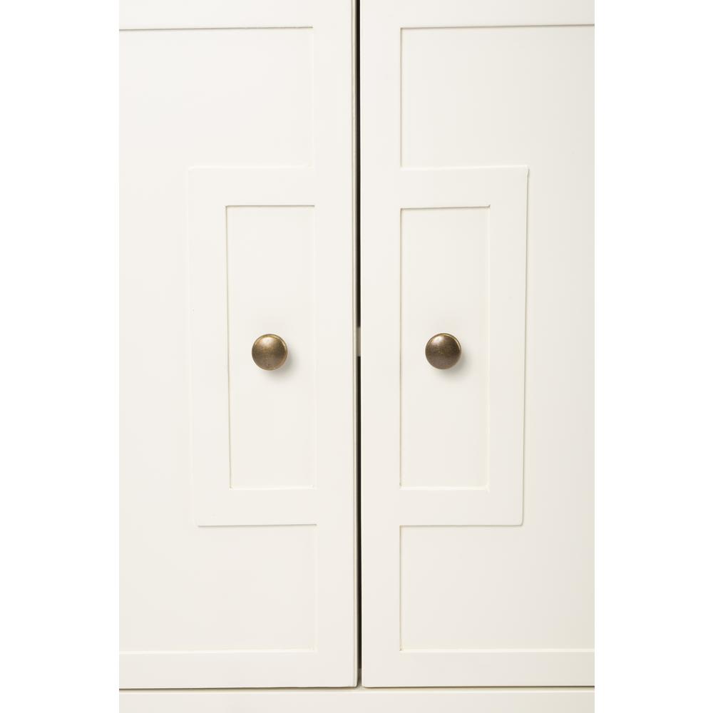 Imperial Wood Accent Cabinet, White