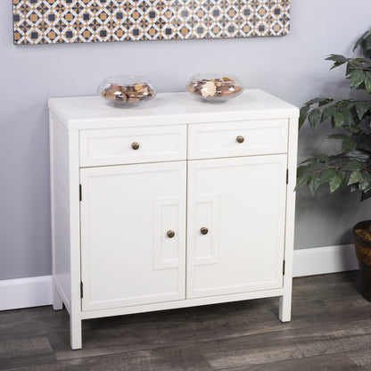 Imperial Wood Accent Cabinet, White