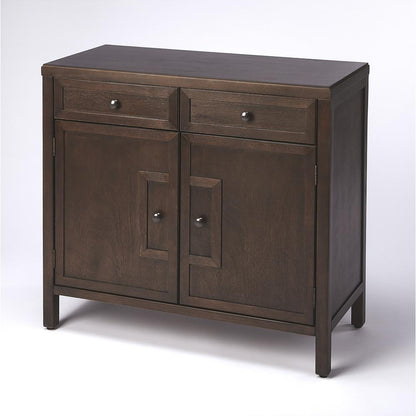 Imperial Wood Accent Cabinet, Dark Brown