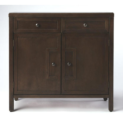 Imperial Wood Accent Cabinet, Dark Brown