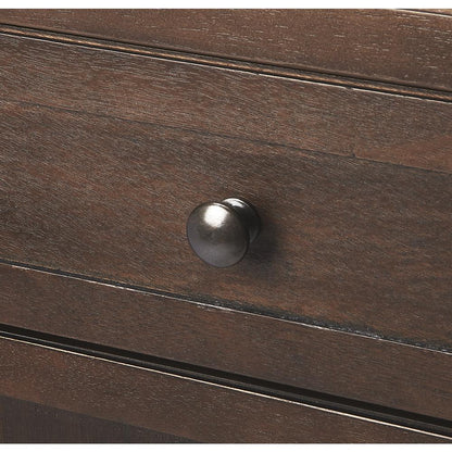 Imperial Wood Accent Cabinet, Dark Brown