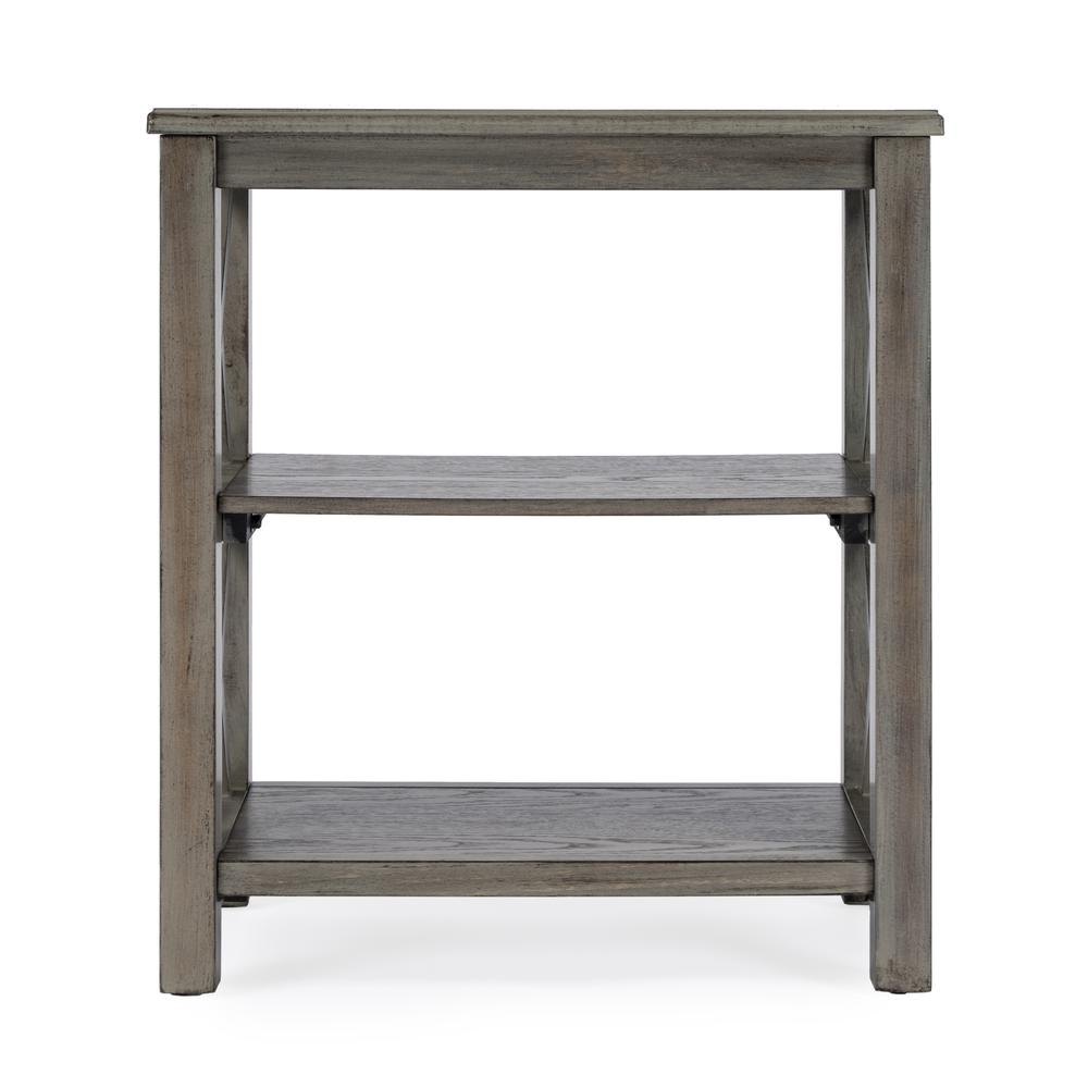 Vance 2 Shelf 22"W Bookcase, Light Brown