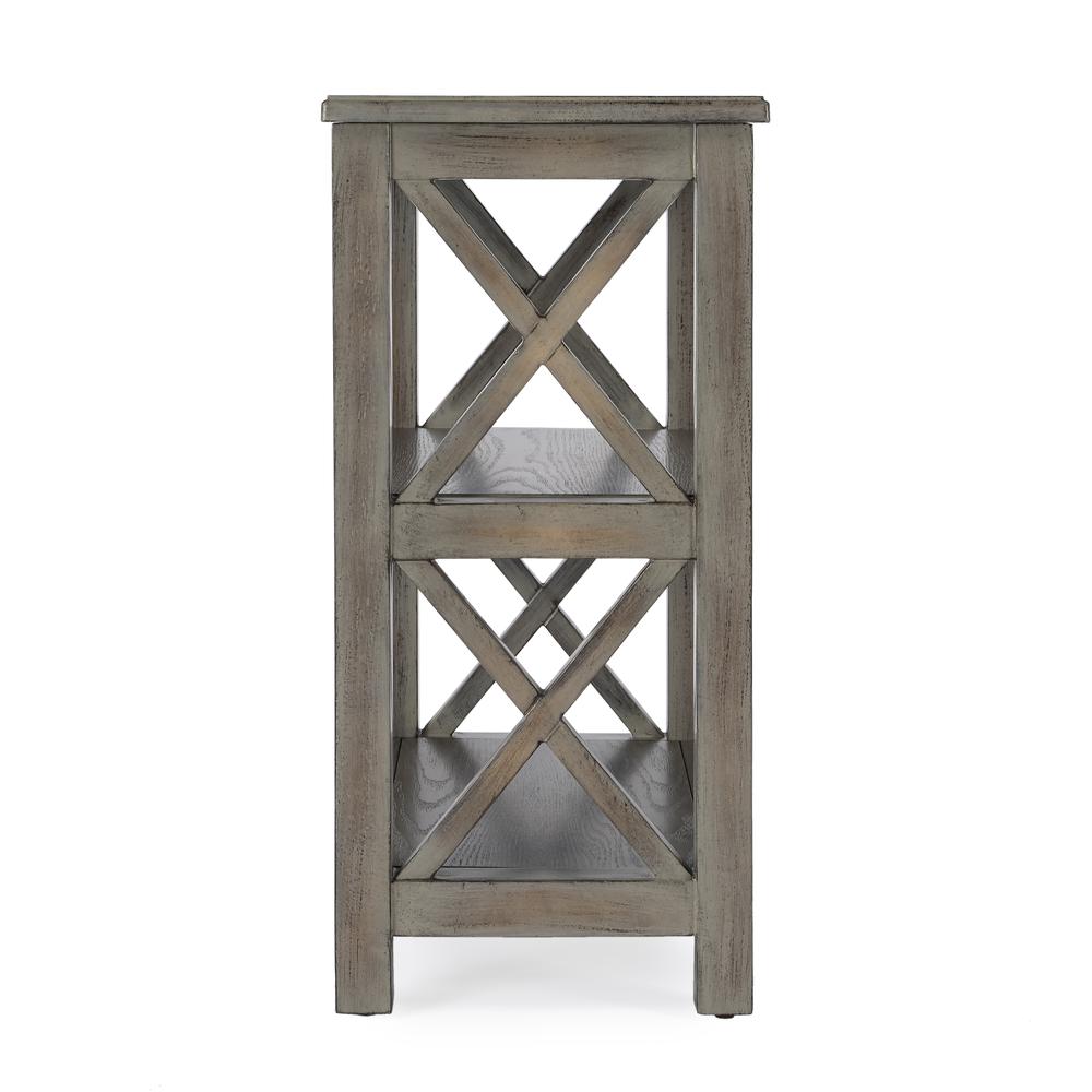 Vance 2 Shelf 22"W Bookcase, Light Brown