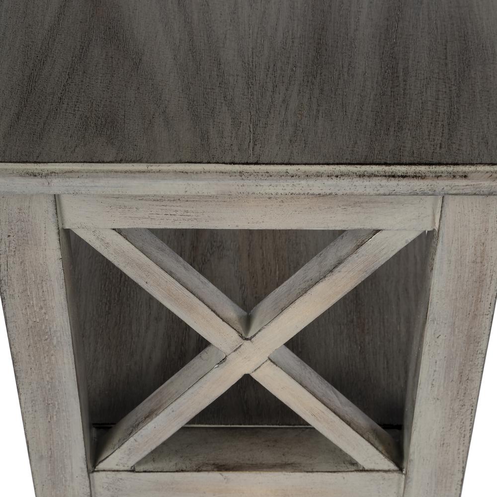 Vance 2 Shelf 22"W Bookcase, Light Brown