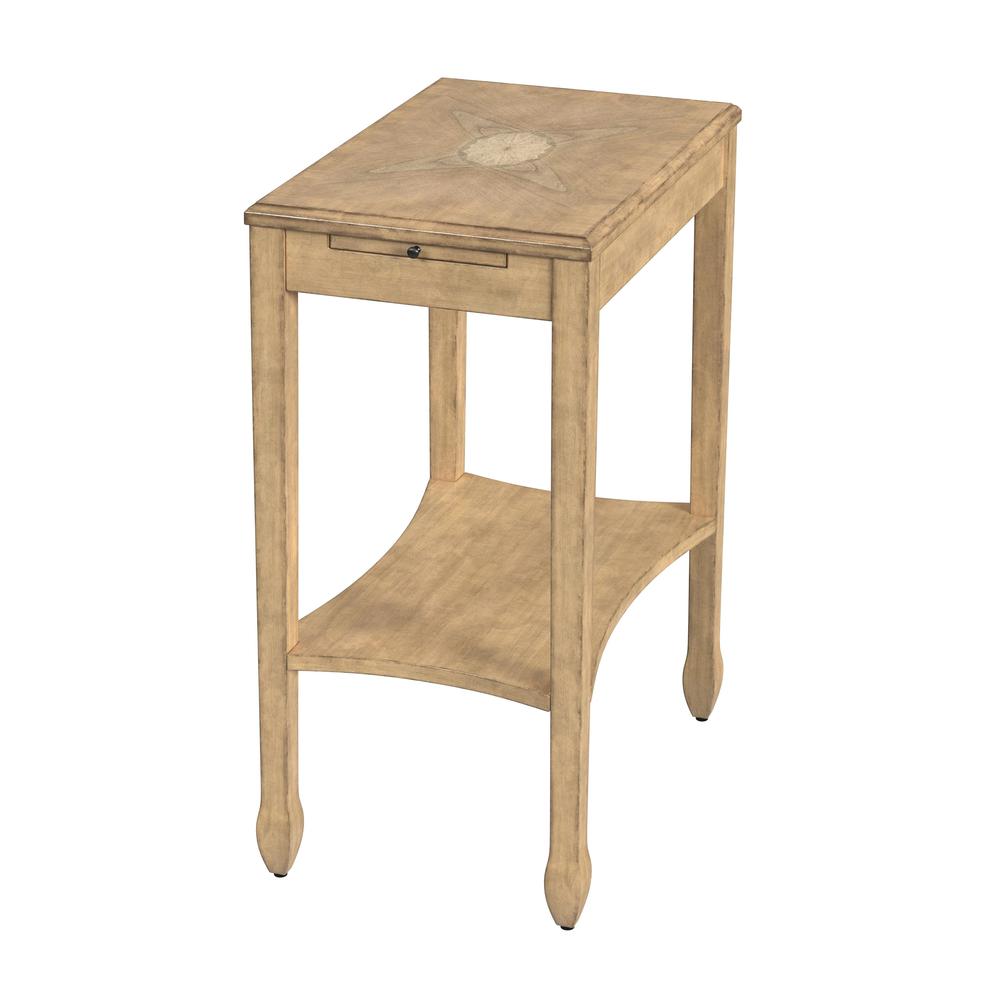 Gilbert End Table, Beige