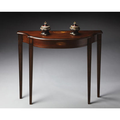 Chester Console Table, Dark Brown