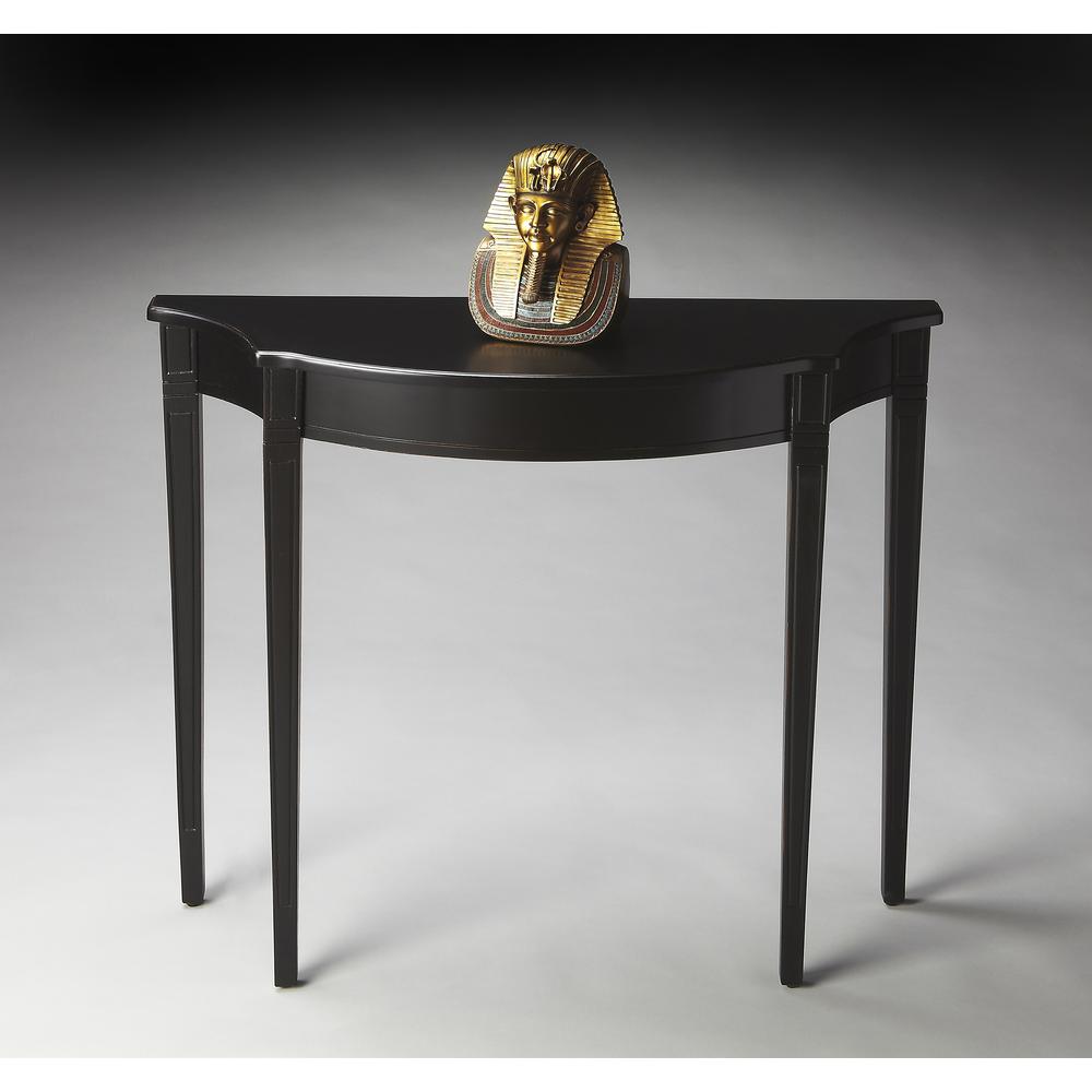 Chester Console Table, Black