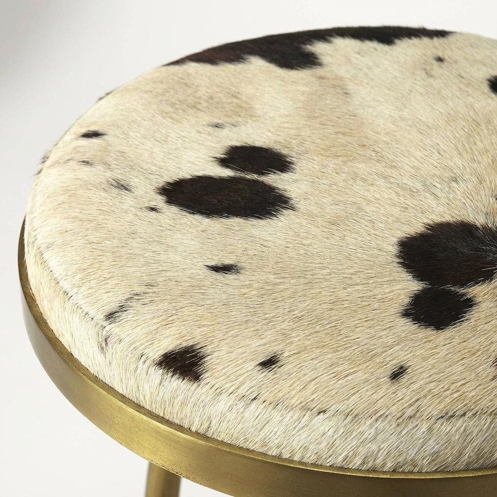 Swivel Adjustable Counter Stool, Industrial Round Bar Stool for Kitchen