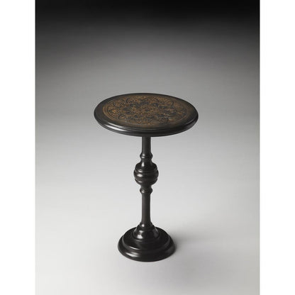 Selma Metal Side Table, Black