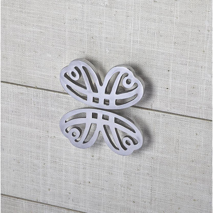 Felicia Raffia Accent Chest, Off-White