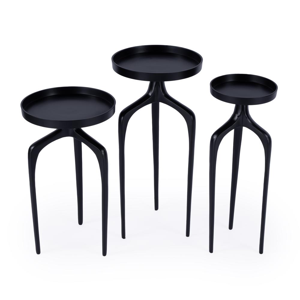 Emilie Outdoor Scatter Table Set of 3,