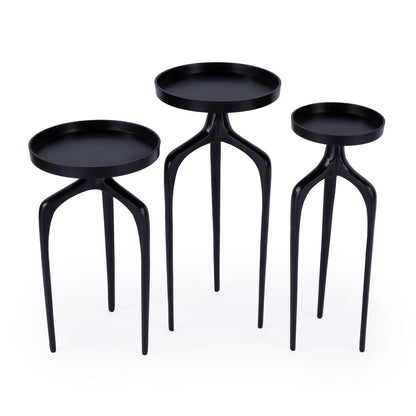 Emilie Outdoor Scatter Table Set of 3,
