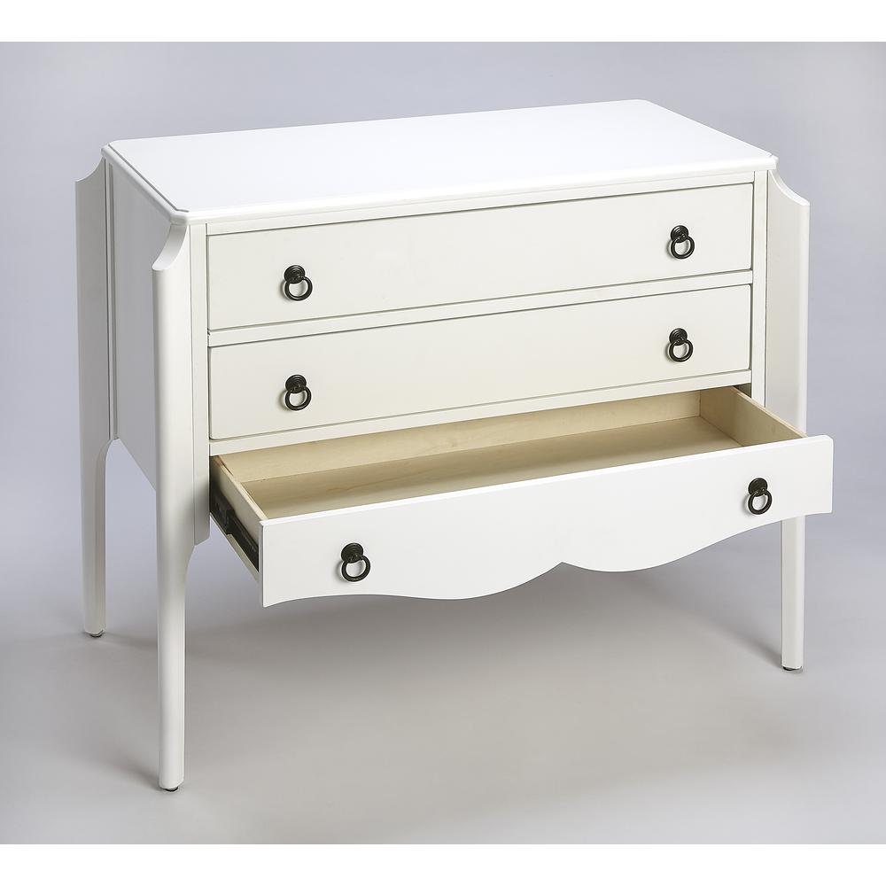 Wilshire Accent Chest, White