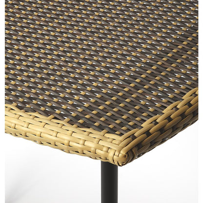 Freeport Rattan & Iron 36.5"W Pub Table, Multi