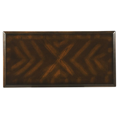 Devane Side Table, Dark Brown