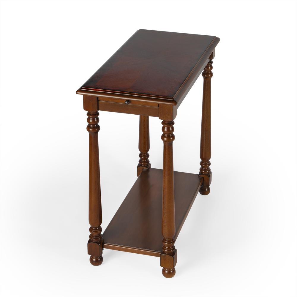 Devane Side Table, Medium Brown