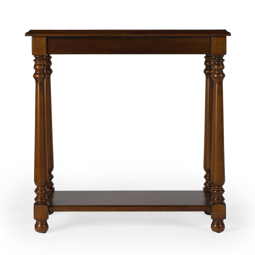 Devane Side Table, Medium Brown