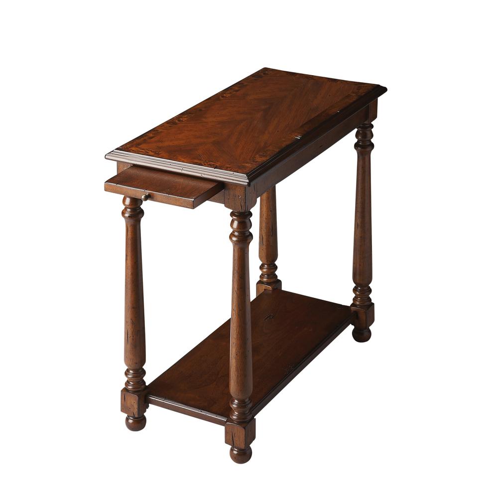 Devane CastleWood Side Table, Medium Brown