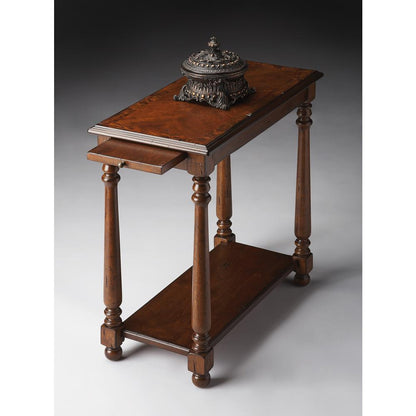 Devane CastleWood Side Table, Medium Brown