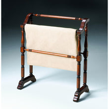Lillian Blanket Stand, Dark Brown